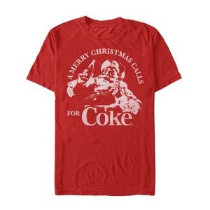 Merry Christmas Calls For Coke Santa Tee